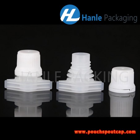 Dia 15mm spouted pouch fitments for home care, spouts for pouches doypacks matched pouch lid - HL150D Dia 15mm spouted pouch fitments for home care, spouts for pouches doypacks matched pouch lid - HL150D